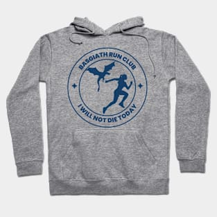 Basgiath Run Club (light shirt version) Hoodie